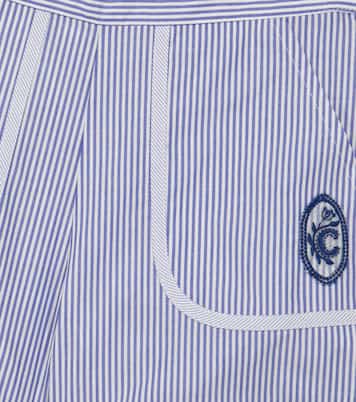 Shorts de algodón con raya diplomática | Chloé Kids