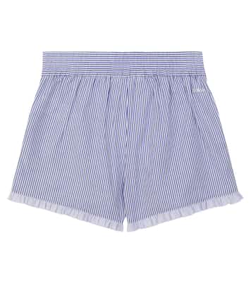 Shorts de algodón con raya diplomática | Chloé Kids