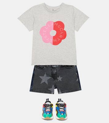 Shorts denim estampados | Stella McCartney Kids