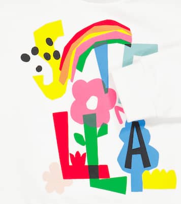 Baby - Felpa in cotone con stampa | Stella McCartney Kids