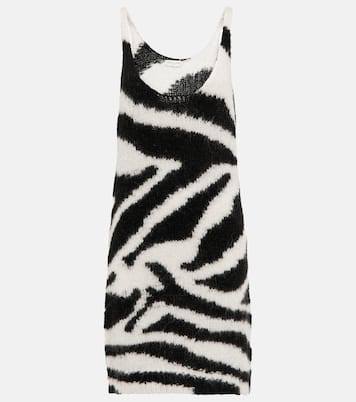 Vestido corto en mezcla de lana | Dries Van Noten