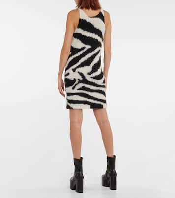 Vestido corto en mezcla de lana | Dries Van Noten
