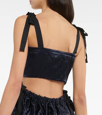 Vestido midi Gabrielle metálico | Ulla Johnson