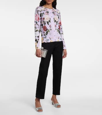 Cardigan aus einem Baumwollgemisch | Oscar de la Renta