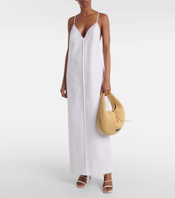 Sac Olivia Medium en raphia | Khaite