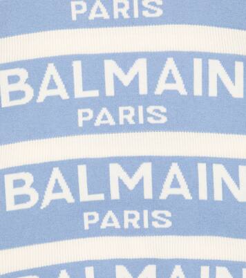 Jersey en mezcla de algodón y cachemir | Balmain Kids