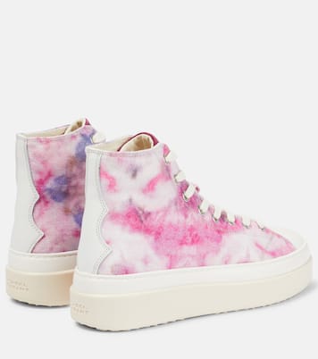 Austin printed high-top sneakers | Isabel Marant