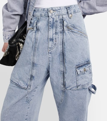 Paciane wide-leg cargo jeans | Isabel Marant