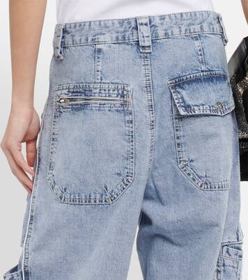 Paciane wide-leg cargo jeans | Isabel Marant