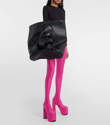 Glove Large leather tote bag | Balenciaga