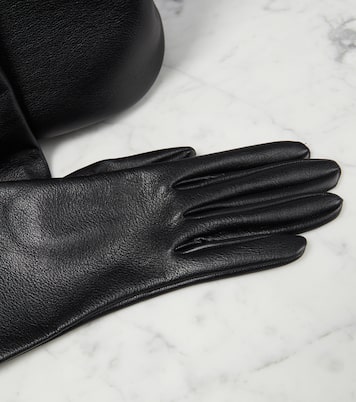 Glove Large leather tote bag | Balenciaga