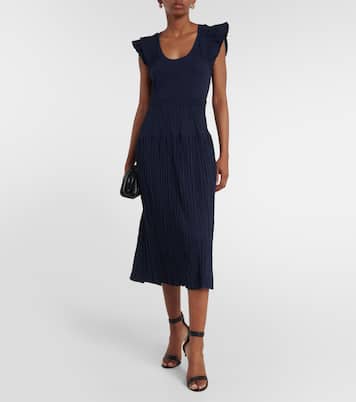 Virginia cotton-blend midi dress | Ulla Johnson