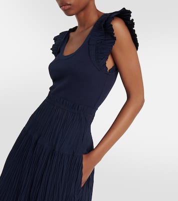 Virginia cotton-blend midi dress | Ulla Johnson