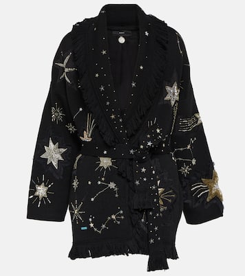 The Wandering Star wool cardigan | Alanui