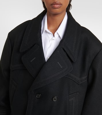 Cappotto oversize Kaban in misto lana | Maison Margiela
