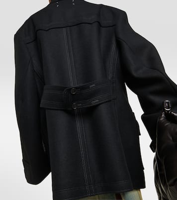 Cappotto oversize Kaban in misto lana | Maison Margiela