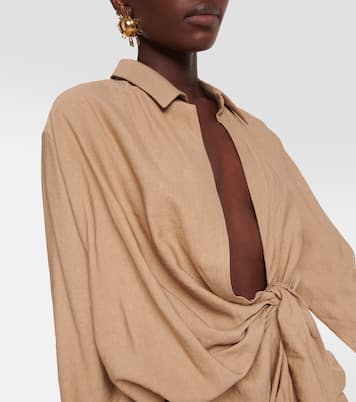 La Robe Bahia gathered minidress | Jacquemus