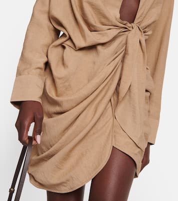 La Robe Bahia gathered minidress | Jacquemus