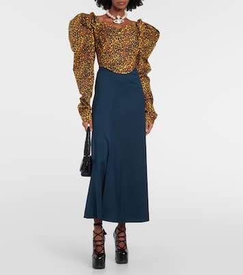 Sunday leopard-print corset top | Vivienne Westwood