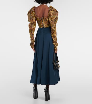 Sunday leopard-print corset top | Vivienne Westwood
