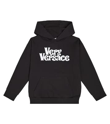 Sudadera con capucha de algodón | Versace Kids