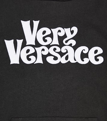 Sudadera con capucha de algodón | Versace Kids
