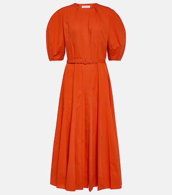 Vestido midi Caden de algodón | Gabriela Hearst