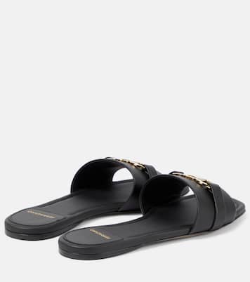 Gancini leather sandals | Ferragamo