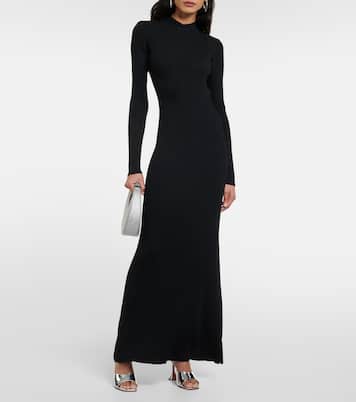 Palmira ribbed-knit maxi dress | Staud