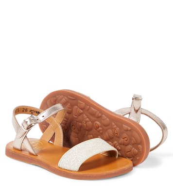 Sandali Plagette in pelle | Pom d'Api