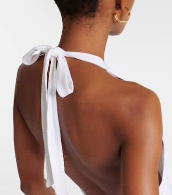 Mono Nice de jersey con cuello halter | Max Mara