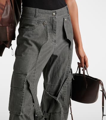Jeans cargo a gamba larga e vita media | Acne Studios