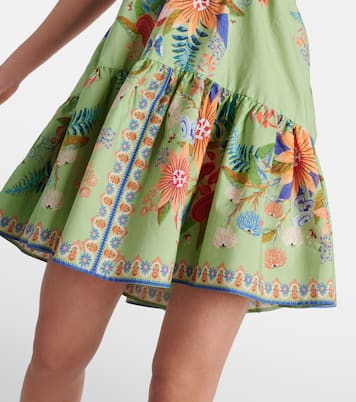 Bright Yard cotton minidress | Farm Rio