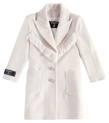 Abrigo de lana y cachemir | Balmain Kids
