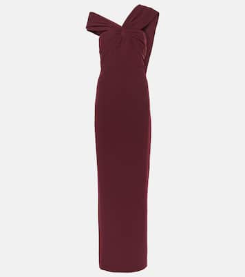 Draped cady gown | Roland Mouret