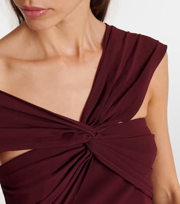 Draped cady gown | Roland Mouret