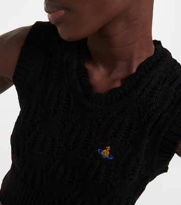 Top raccourci Samantha en laine | Vivienne Westwood