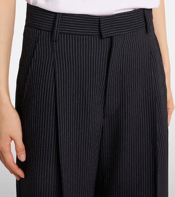 Pantaloni a gamba larga Romina in crêpe | Isabel Marant