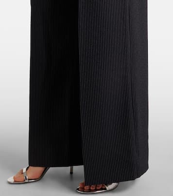 Pantaloni a gamba larga Romina in crêpe | Isabel Marant