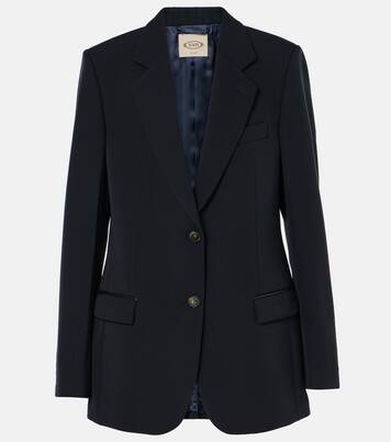 Single-breasted wool blazer | Tod's