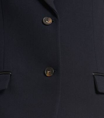 Single-breasted wool blazer | Tod's