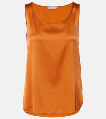 Leisure - Top Pan in raso di seta | Max Mara