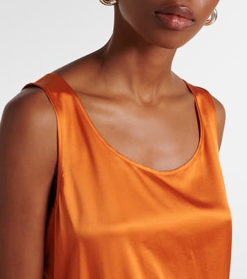 Leisure - Top Pan in raso di seta | Max Mara