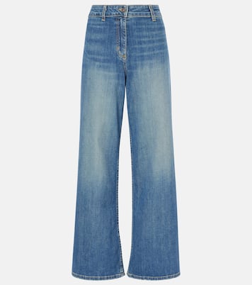 Jeans Megan a gamba larga e vita media | Nili Lotan