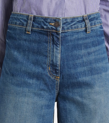 Jeans Megan a gamba larga e vita media | Nili Lotan
