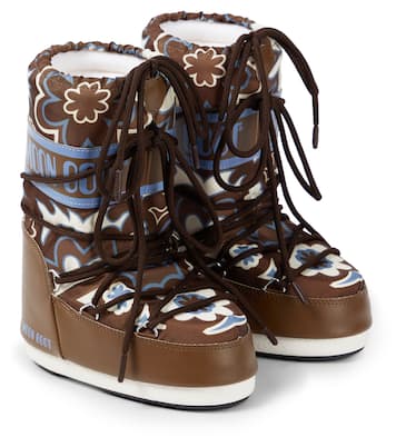 Icon floral snow boots | Moon Boot Kids