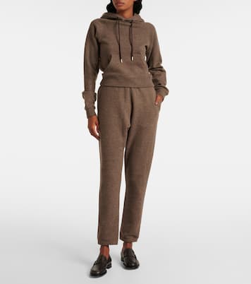 Pantalones Teo de algodón y cachemir | The Row