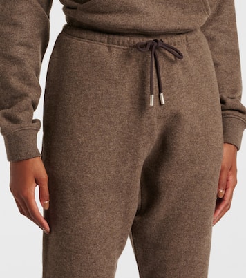 Pantalones Teo de algodón y cachemir | The Row