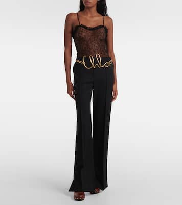 Top aus Satin | Chloé