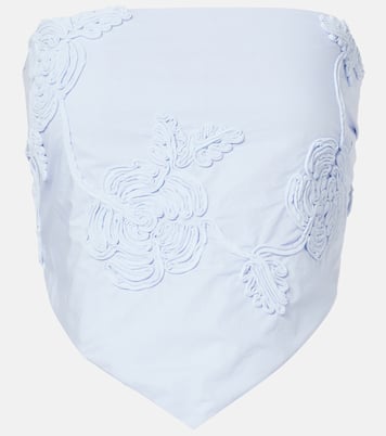 Top Sash en coton à fleurs | Rotate